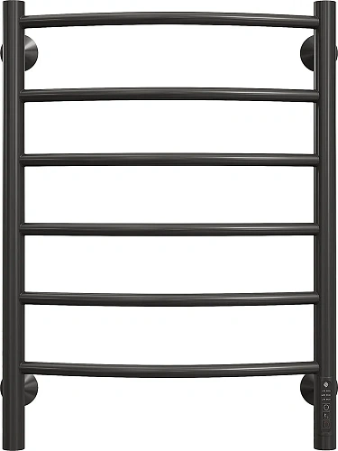 Полотенцесушитель электрический EWRIKA Гелла К6 65х45, черный 558347 Полотенцесушитель электрический EWRIKA Гелла К6 65х45, черный 558347