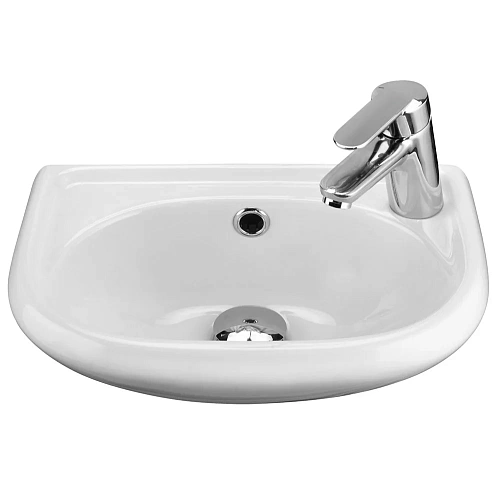 Раковина Santek Бриз 40 отверстие под смеситель справа 1WH110445 1.WH11.0.445 Раковина Santek Бриз 40 отверстие под смеситель справа 1WH110445 1.WH11.0.445