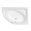 Акриловая ванна WHITECROSS Aquarella 170x110 правая &quot;SOFT&quot; хром 0109.170110.100.SOFT.CR