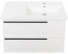 Тумба под раковину La Fenice Elba Bianco TWIN 90 FNC-01-ELB-B-90-2 белая