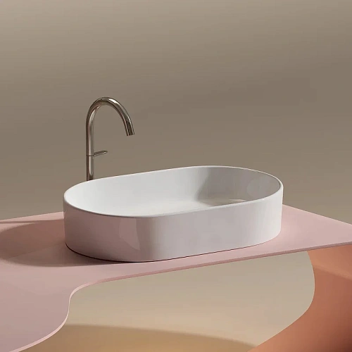 Раковина Ceramica Nova ELEMENT CN6048 белый накладная Раковина Ceramica Nova ELEMENT CN6048 белый накладная