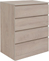 Комод Aquanet Сканди 800x480 Дуб эдгрейн (4 ящика) 00302541 Комод Aquanet Сканди 800x480 Дуб эдгрейн (4 ящика) 00302541