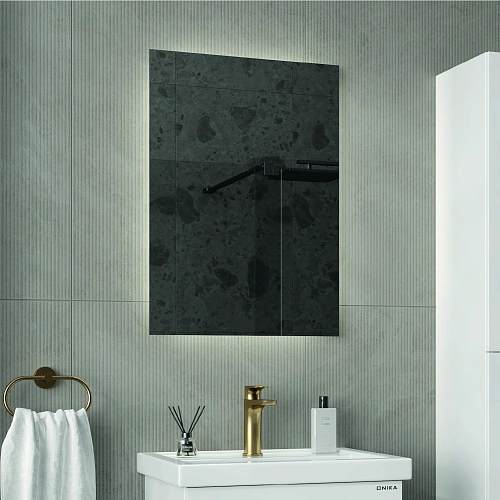 Зеркало Onika Люма 50 см 205026 с LED подсветкой Зеркало Onika Люма 50 см 205026 с LED подсветкой