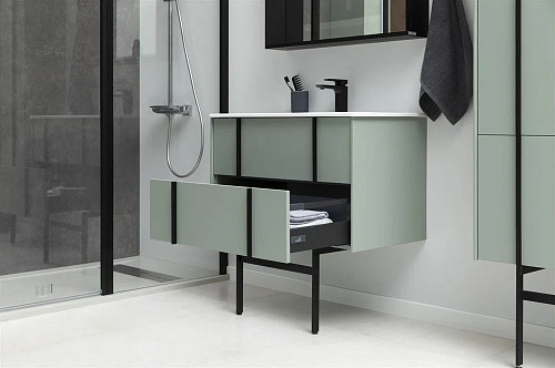 Тумба под раковину Allen Brau Reality 120 1.32008.CGM олива матовый Тумба под раковину Allen Brau Reality 120 1.32008.CGM олива матовый