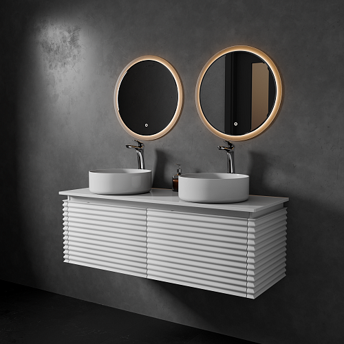 Комплект мебели ArtDecco Jacqueline 120 AJC12W34D3M0 белый Комплект мебели ArtDecco Jacqueline 120 AJC12W34D3M0 белый