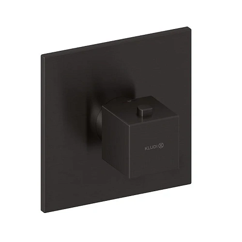 Смеситель для ванны Kludi DECUS 54739N275 встраиваемый с термостатом для SLIM.BOXX 88022 оружейная сталь Смеситель для ванны Kludi DECUS 54739N275 встраиваемый с термостатом для SLIM.BOXX 88022 оружейная сталь