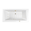 Картинка анонса товара «акриловая ванна whitecross savia duo 170x80 &quot;nano&quot; золото гидромассажная 0103.170080.100.nano.gl»