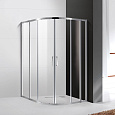 Душевой уголок CEZARES MOLVENO-RH-22-130/120-C-Cr-IV 130x120см стекло прозрачное, профиль хром Душевой уголок CEZARES MOLVENO-RH-22-130/120-C-Cr-IV 130x120см стекло прозрачное, профиль хром