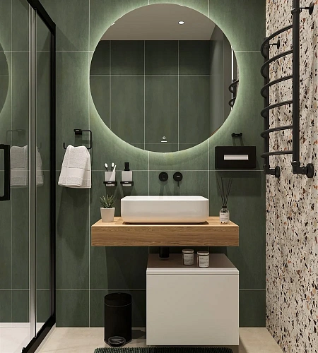 Столешница STWORKI Ольборг 80 дуб французский, без отверстий, с тумбой 50, с раковиной STWORKI Soul 489054 Столешница STWORKI Ольборг 80 дуб французский, без отверстий, с тумбой 50, с раковиной STWORKI Soul 489054