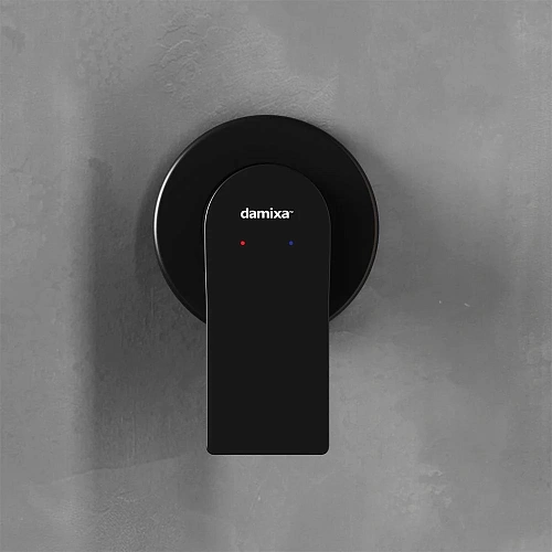 Смеситель для душа Damixa Apollo 477500300 встраиваемый черный Смеситель для душа Damixa Apollo 477500300 встраиваемый черный