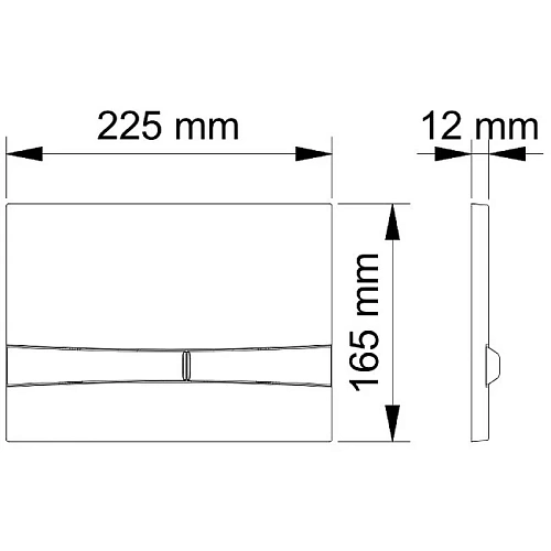 Инсталляция для унитаза BERGES NOVUM с кнопкой смыва, F2 матовый хром 040252 Инсталляция для унитаза BERGES NOVUM с кнопкой смыва, F2 матовый хром 040252
