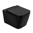 Унитаз подвесной BelBagno ARDENTE-C BB3202CHR-MB без сиденья Унитаз подвесной BelBagno ARDENTE-C BB3202CHR-MB без сиденья