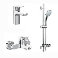Комплект смесителей Ideal Standard Set CERAFLEX B2189AA с душевым гарнитуром Комплект смесителей Ideal Standard Set CERAFLEX B2189AA с душевым гарнитуром