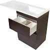 Тумба под раковину Style Line Даллас 120, люкс PLUS, коричневый СС-00000424 Тумба под раковину Style Line Даллас 120, люкс PLUS, коричневый СС-00000424
