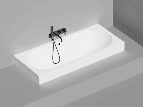 Ванна из искусственного камня Salini ORNELLA AXIS 170x75 покраска по RAL полностью 103413MF S-Sense Ванна из искусственного камня Salini ORNELLA AXIS 170x75 покраска по RAL полностью 103413MF S-Sense