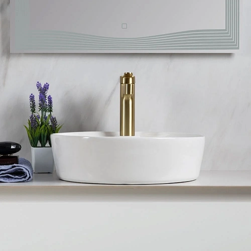 Раковина BelBagno BB1306 450x450 белый Раковина BelBagno BB1306 450x450 белый