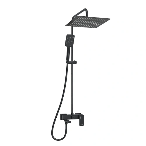 Душевая система WasserKRAFT A277.162.130.BM черный Душевая система WasserKRAFT A277.162.130.BM черный