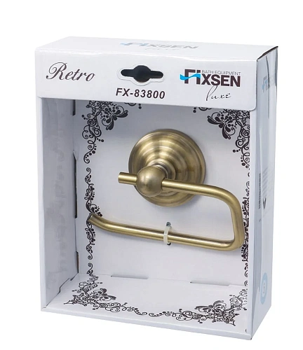 Держатель туалетной бумаги Fixsen Retro FX-83810A Держатель туалетной бумаги Fixsen Retro FX-83810A