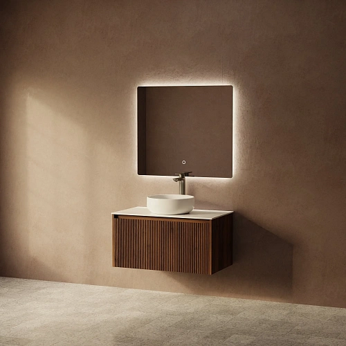 Комплект мебели ArtDecco Camilla 80 ACM08W22S3M0 черный орех Комплект мебели ArtDecco Camilla 80 ACM08W22S3M0 черный орех