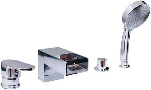 Смеситель на борт ванны Boheme AquaDesign Cascade 493 Смеситель на борт ванны Boheme AquaDesign Cascade 493