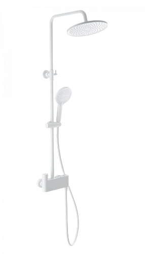 Душевая система Wonzon & Woghand с термостатом, белый матовый (WW-B3110-MW) Душевая система Wonzon & Woghand с термостатом, белый матовый (WW-B3110-MW)