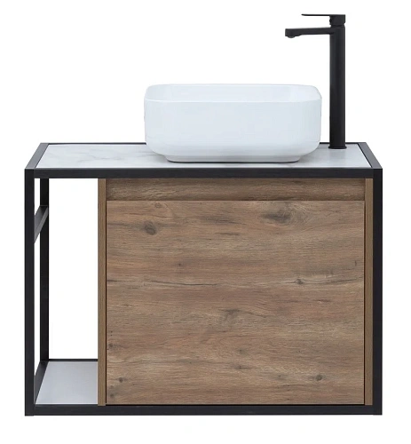 Тумба под раковину Aquanet Nova Lite Loft 75 R дуб рустикальный 00261657 Тумба под раковину Aquanet Nova Lite Loft 75 R дуб рустикальный 00261657