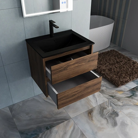 Тумба под раковину Vincea Gio 600 VMC-2G600CO подвесная, C.Oak Тумба под раковину Vincea Gio 600 VMC-2G600CO подвесная, C.Oak