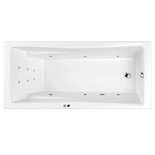 Акриловая ванна WHITECROSS Palace 180x80 "LINE" хром гидромассажная 0104.180080.100.LINE.CR Акриловая ванна WHITECROSS Palace 180x80 "LINE" хром гидромассажная 0104.180080.100.LINE.CR