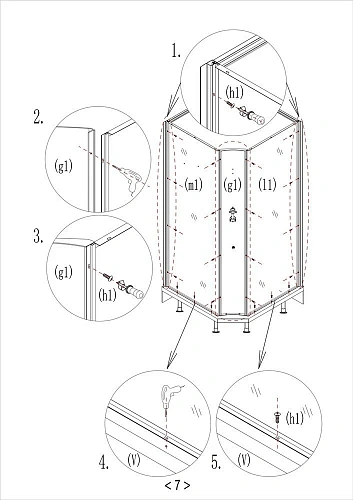 Душевая кабина Taliente 80x80x215см, четверть круга, матовое стекло TA-8080M Душевая кабина Taliente 80x80x215см, четверть круга, матовое стекло TA-8080M