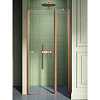 Картинка анонса товара «душевая дверь new trendy new soleo copper brushed 90x195 d-0521a-wk (брашированная медь)»