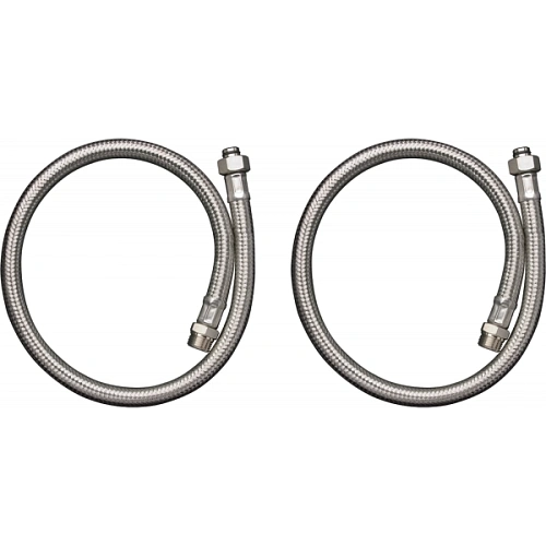 Набор гибких шлангов Hansgrohe 96387000, хром Набор гибких шлангов Hansgrohe 96387000, хром