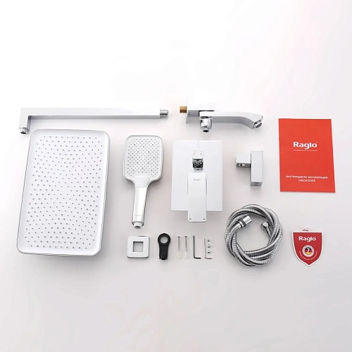 Душевая система Raglo R01.27 встраиваемая, хром Душевая система Raglo R01.27 встраиваемая, хром