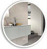 Зеркало Silver mirrors ПЕРЛА-4 D770 Сенсорный выключатель + ЧАСЫ ФР-00001047