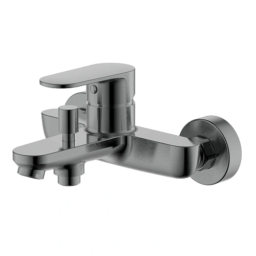 Смеситель для ванны Aquatek НИКА AQ1840BGM оружейная сталь Смеситель для ванны Aquatek НИКА AQ1840BGM оружейная сталь