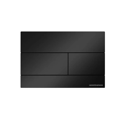 Клавиша смыва Ceramica Nova Balance CN12-004MB черный матовый Клавиша смыва Ceramica Nova Balance CN12-004MB черный матовый