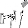 Картинка анонса товара «смеситель на борт ванны hansgrohe vernis blend на 2 отверстия 71461000, хром»