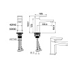 Смеситель для раковины Wonzon & Woghand хром (WW-88018068-CR) Смеситель для раковины Wonzon & Woghand хром (WW-88018068-CR)
