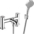 Смеситель на борт ванны Hansgrohe Vernis Blend на 2 отверстия 71461000, хром Смеситель на борт ванны Hansgrohe Vernis Blend на 2 отверстия 71461000, хром