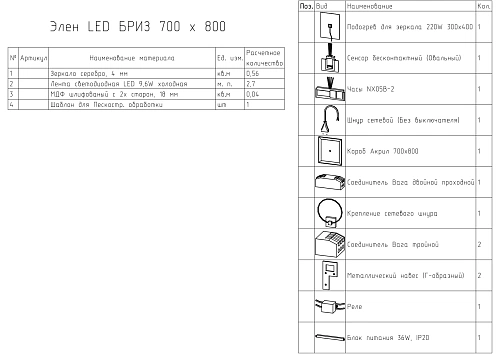 Зеркало BRIZ Элен классик пдз42-70 227 01-42070-00 00 Зеркало BRIZ Элен классик пдз42-70 227 01-42070-00 00