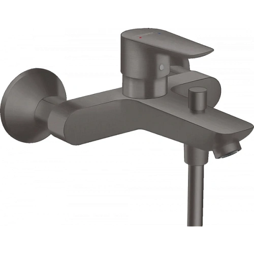 Смеситель для ванны Hansgrohe Talis E 71740340, шлифованный черный хром Смеситель для ванны Hansgrohe Talis E 71740340, шлифованный черный хром