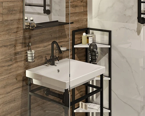 Консоль с раковиной DIWO Смоленск 60 Moduo 60 483926 Консоль с раковиной DIWO Смоленск 60 Moduo 60 483926