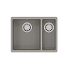 Кухонная мойка Lemark SINARA 550.2-U встраиваемая снизуз кварцгранита, грей 9910081 Кухонная мойка Lemark SINARA 550.2-U встраиваемая снизуз кварцгранита, грей 9910081