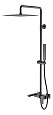 Детальная картинка товара «душевая система boheme qubic shine gun metal 478-sgm»