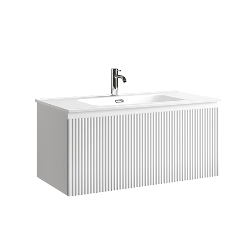 Тумба под раковину SANCOS Snob SNR1.090W R 1.0 890х445х406 Bianco подвесная Тумба под раковину SANCOS Snob SNR1.090W R 1.0 890х445х406 Bianco подвесная