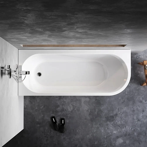 Акриловая ванна AM.PM X-Joy W94A-170L70W-ARP угловая левосторонняя 170x70 см c каркасом и панелью Акриловая ванна AM.PM X-Joy W94A-170L70W-ARP угловая левосторонняя 170x70 см c каркасом и панелью