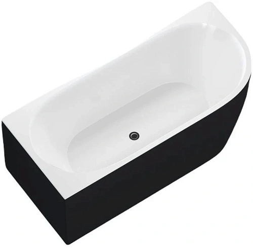Акриловая ванна Aquanet Family Elegant A 180x80 3805N Gloss Finish (панель Black matte) 3805-N-GW-MB Акриловая ванна Aquanet Family Elegant A 180x80 3805N Gloss Finish (панель Black matte) 3805-N-GW-MB