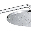 Верхний душ GROHE Rainshower 310 Mono с душевым кронштейном, ограничитель расхода воды 9,5 л/мин, хр 26558000 Верхний душ GROHE Rainshower 310 Mono с душевым кронштейном, ограничитель расхода воды 9,5 л/мин, хр 26558000