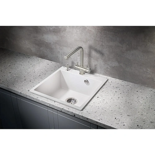 Смеситель для кухни Milacio Ultra 558 (MCU.558.SS) сталь нержавеющая Смеситель для кухни Milacio Ultra 558 (MCU.558.SS) сталь нержавеющая