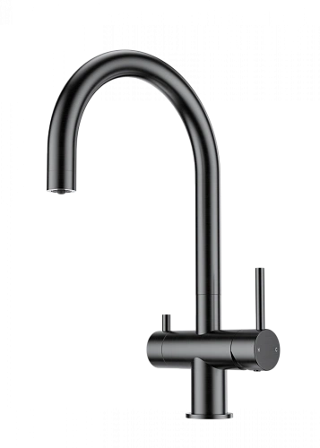 Смеситель для кухни Wonzon & Woghand c подключением фильтра, темный графит (WW-3211-BGG) Смеситель для кухни Wonzon & Woghand c подключением фильтра, темный графит (WW-3211-BGG)