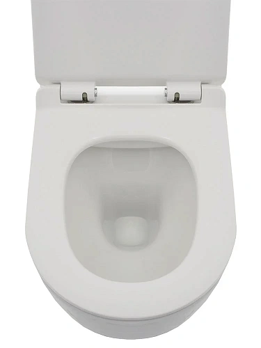 Унитаз подвесной AQUAme AQM2006 с сиденьем SoftClose, технология смыва Rimless, скрытый крепеж 520х3 Унитаз подвесной AQUAme AQM2006 с сиденьем SoftClose, технология смыва Rimless, скрытый крепеж 520х3